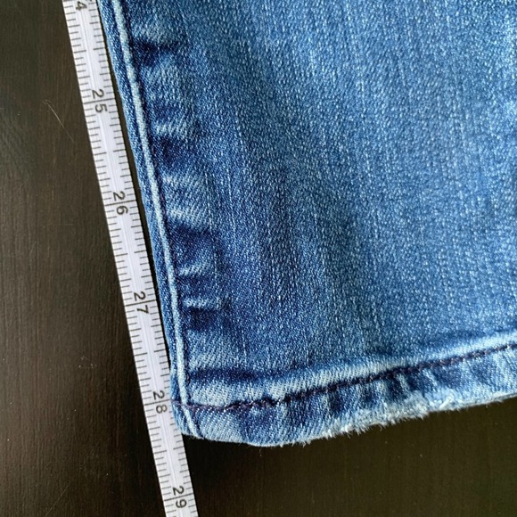 Athleta Sz 2 Skinny Jeans Sculptek Ultra Skinny True Blue Denim Stretch - Picture 6 of 11